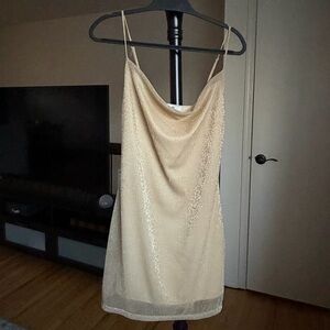 BP Mini Gold Dress
